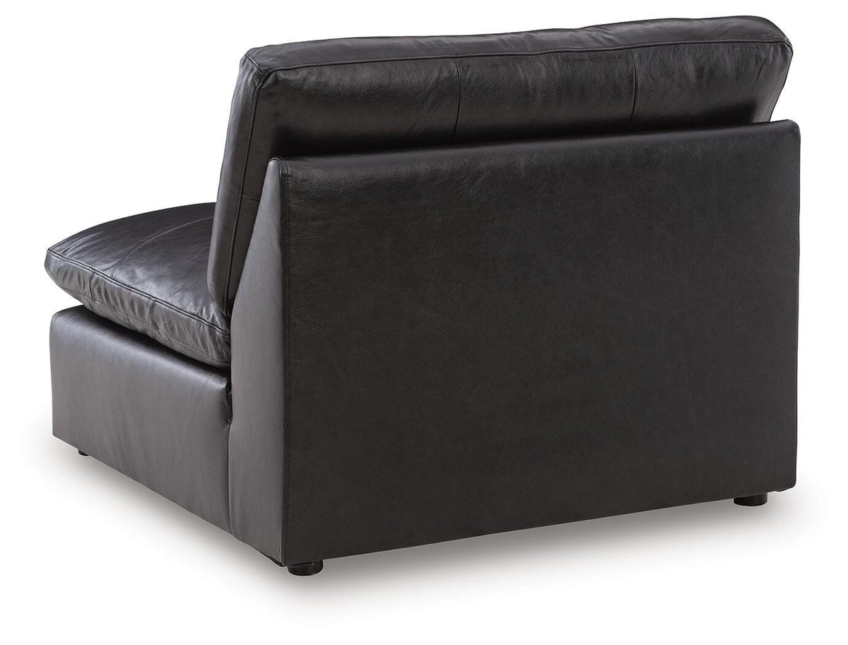 Emilia Armless Chair Leather