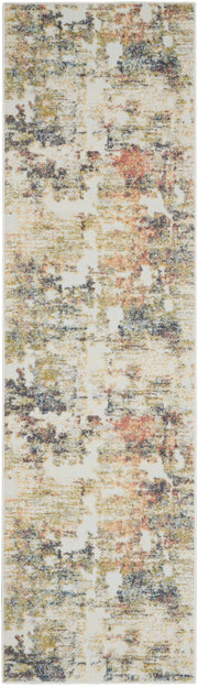 Trance TRC04 Ivory Multicolor Rug - Runner