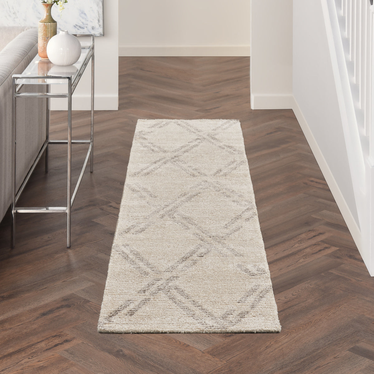 Venosa VSN01 Ivory Grey Rug - room scene
