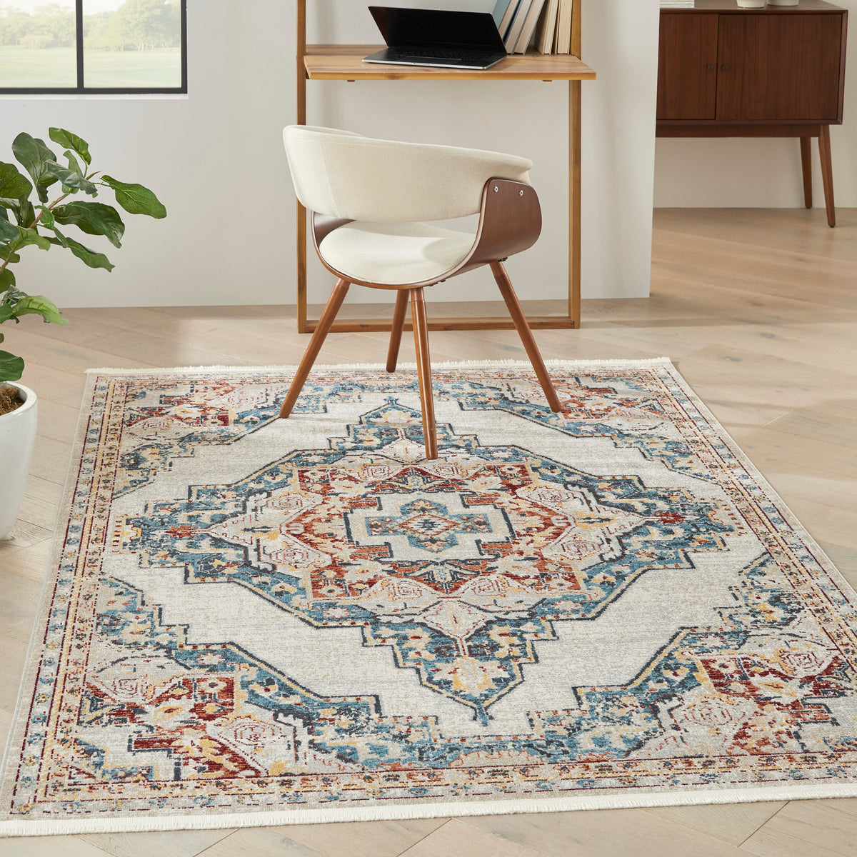 Carina CNA01 Multicolor Rug - room scene