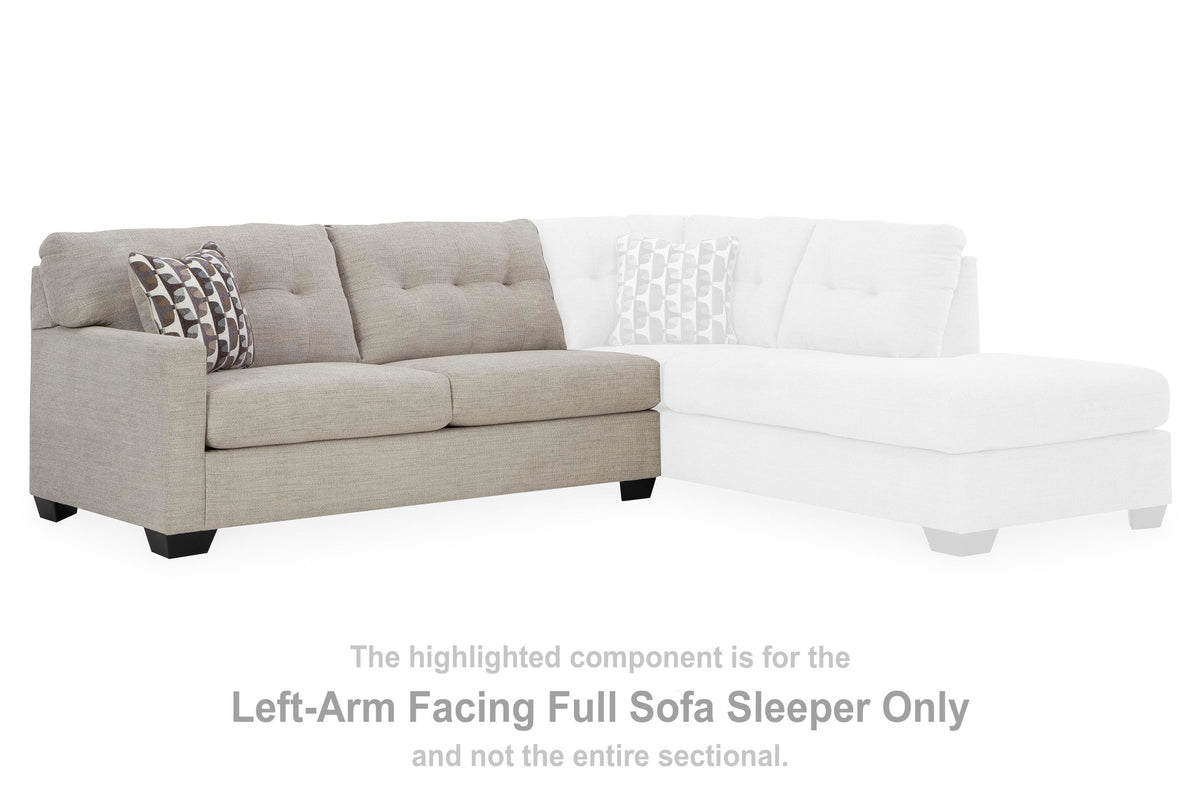 Mahoney LAF Full Sofa Sleeper Chenille