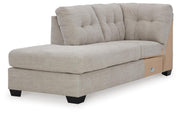 Mahoney LAF Corner Chaise Chenille