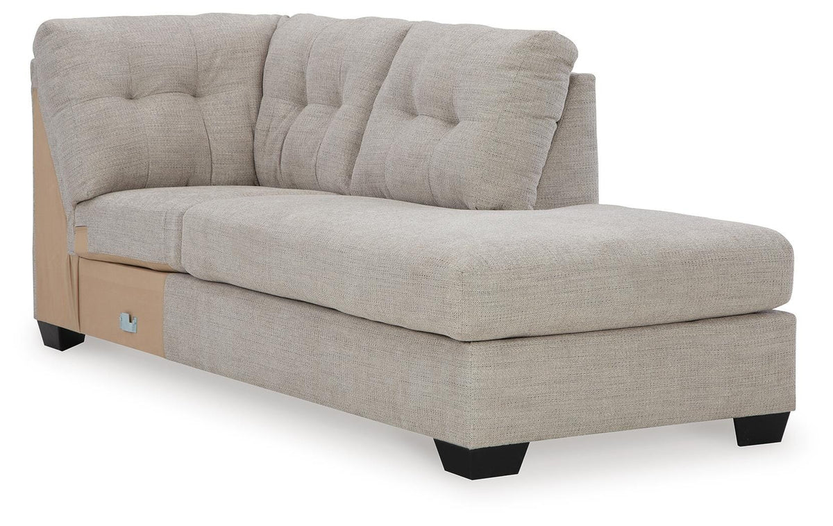 Mahoney RAF Corner Chaise Chenille