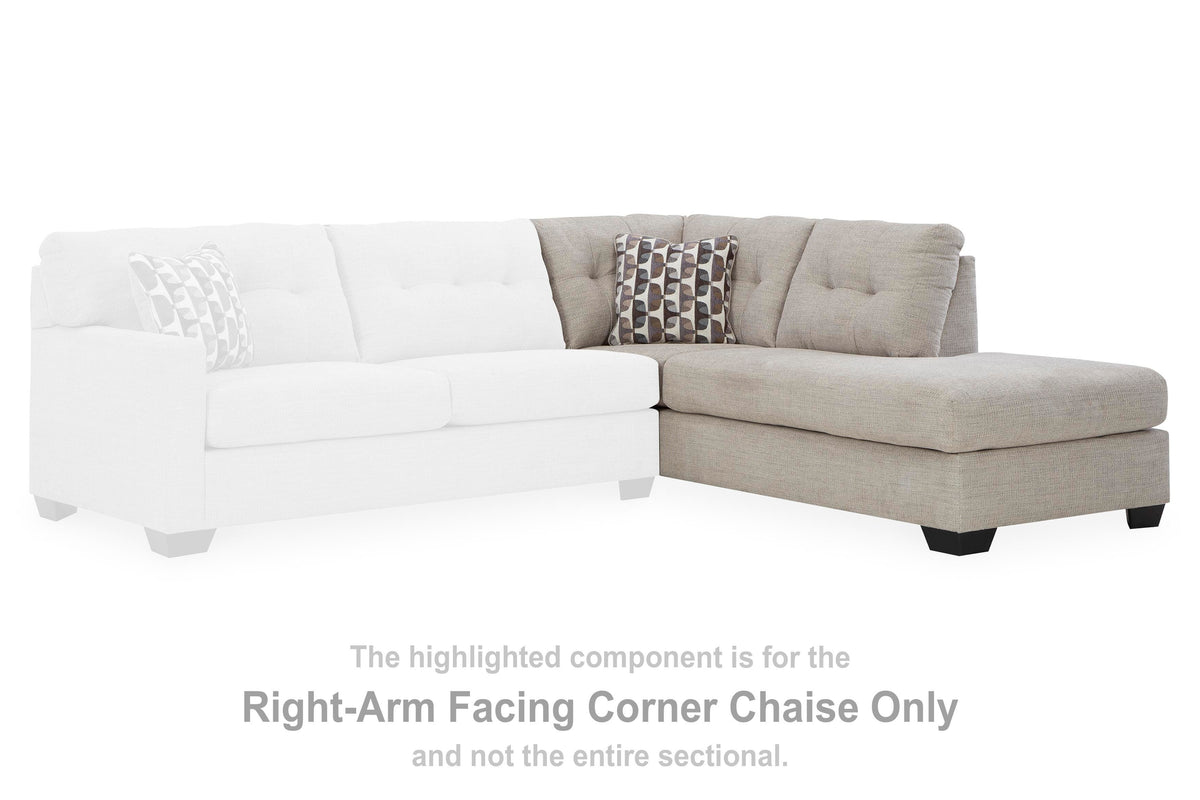 Mahoney RAF Corner Chaise Chenille