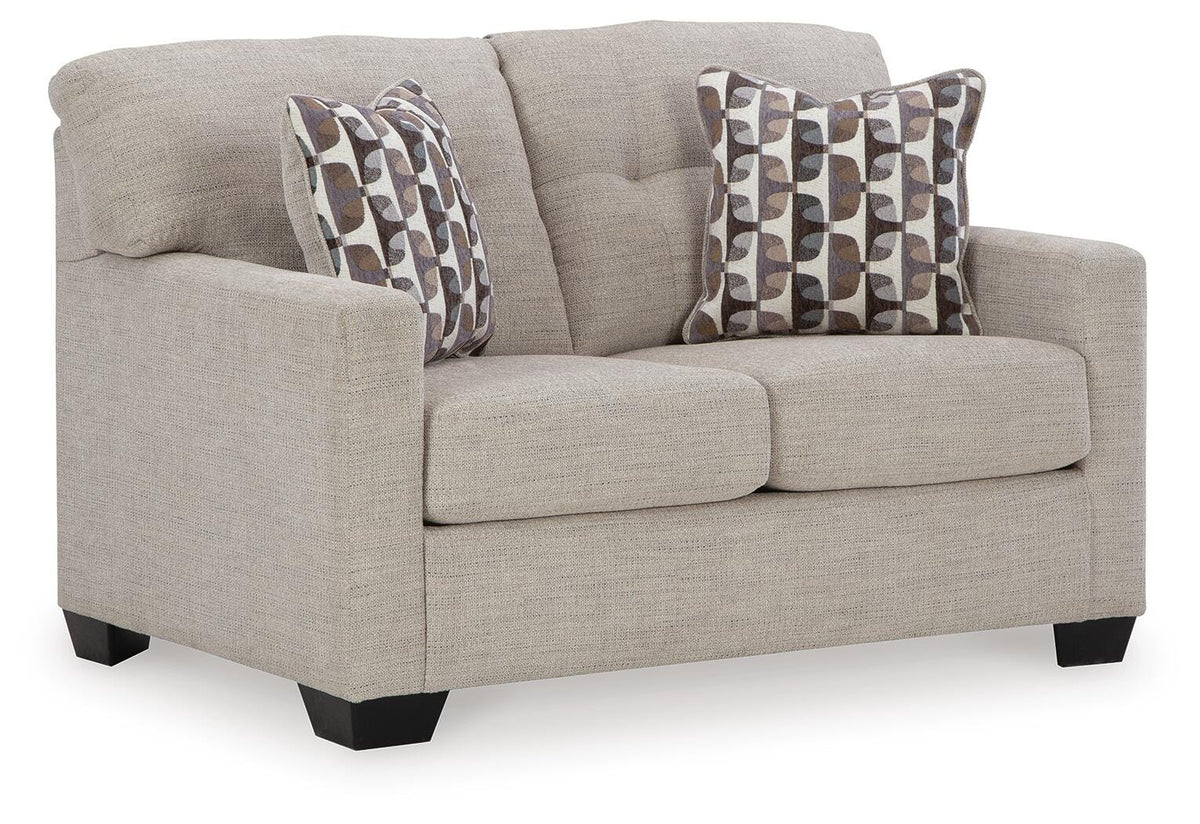 Mahoney Full Sofa Sleeper and Loveseat