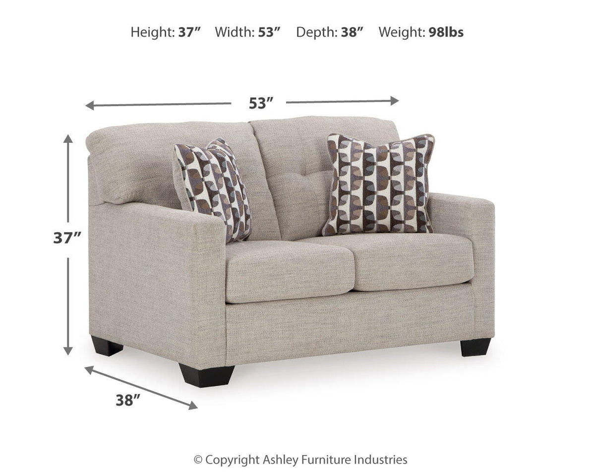 Mahoney Loveseat Chenille