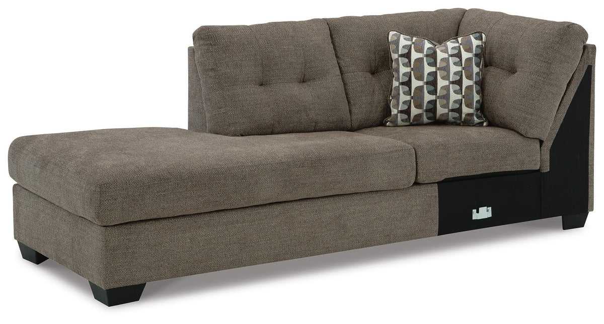 Mahoney LAF Corner Chaise Chenille