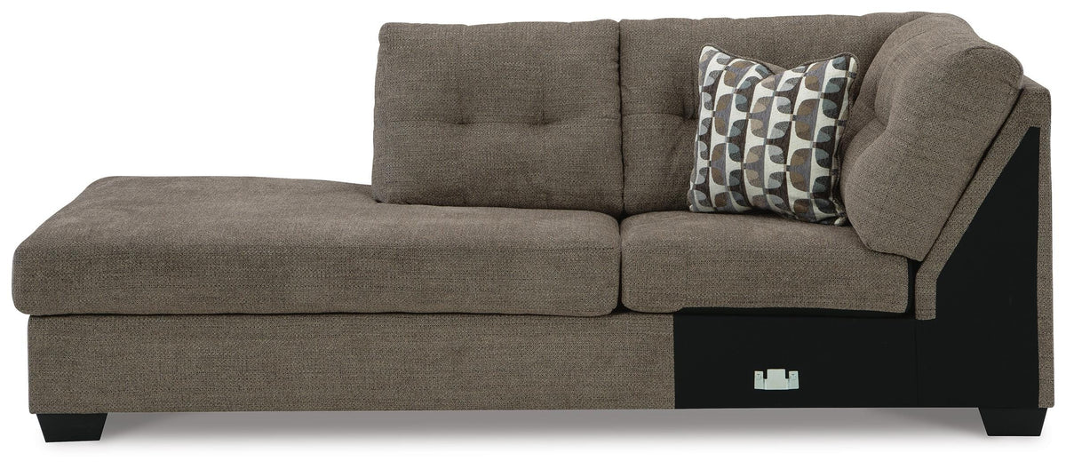 Mahoney LAF Corner Chaise Chenille