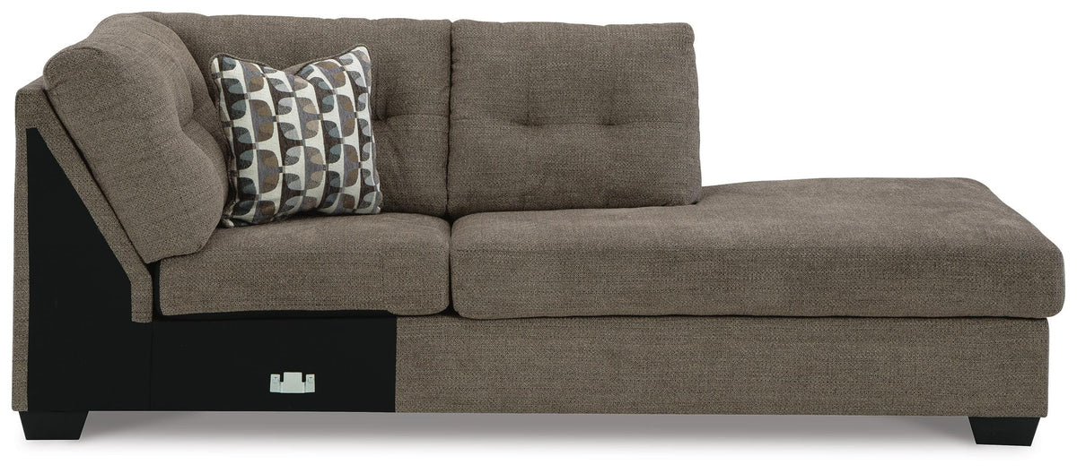 Mahoney RAF Corner Chaise Chenille