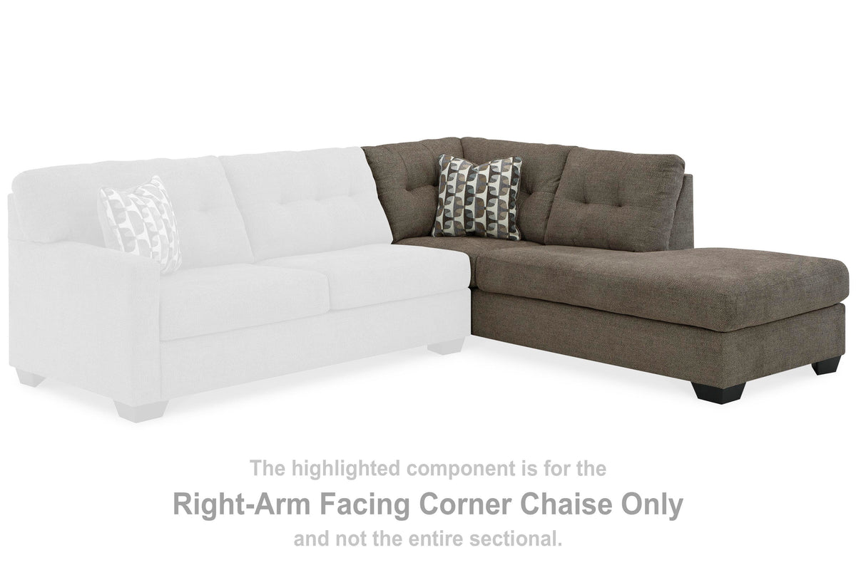 Mahoney RAF Corner Chaise Chenille