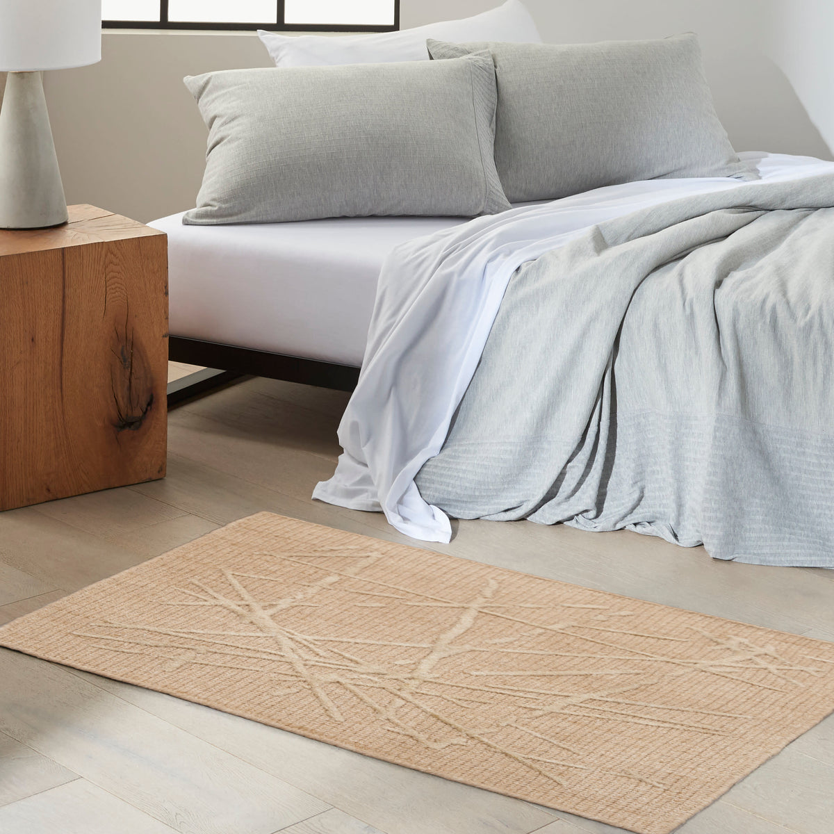 CK044 Wander WND01 Natural Rug - room scene