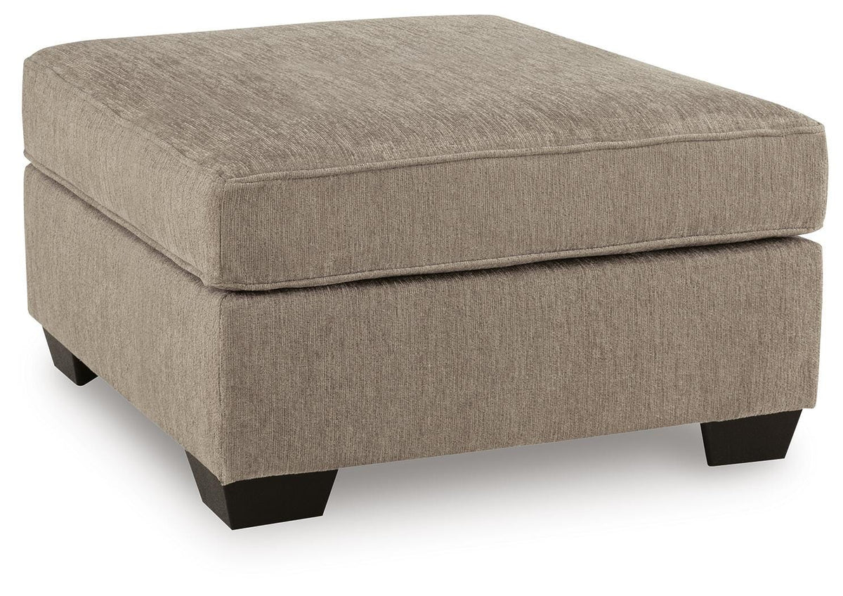Olten Oversized Accent Ottoman Chenille