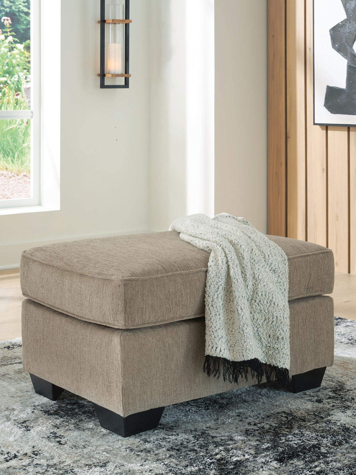 Olten Ottoman Chenille