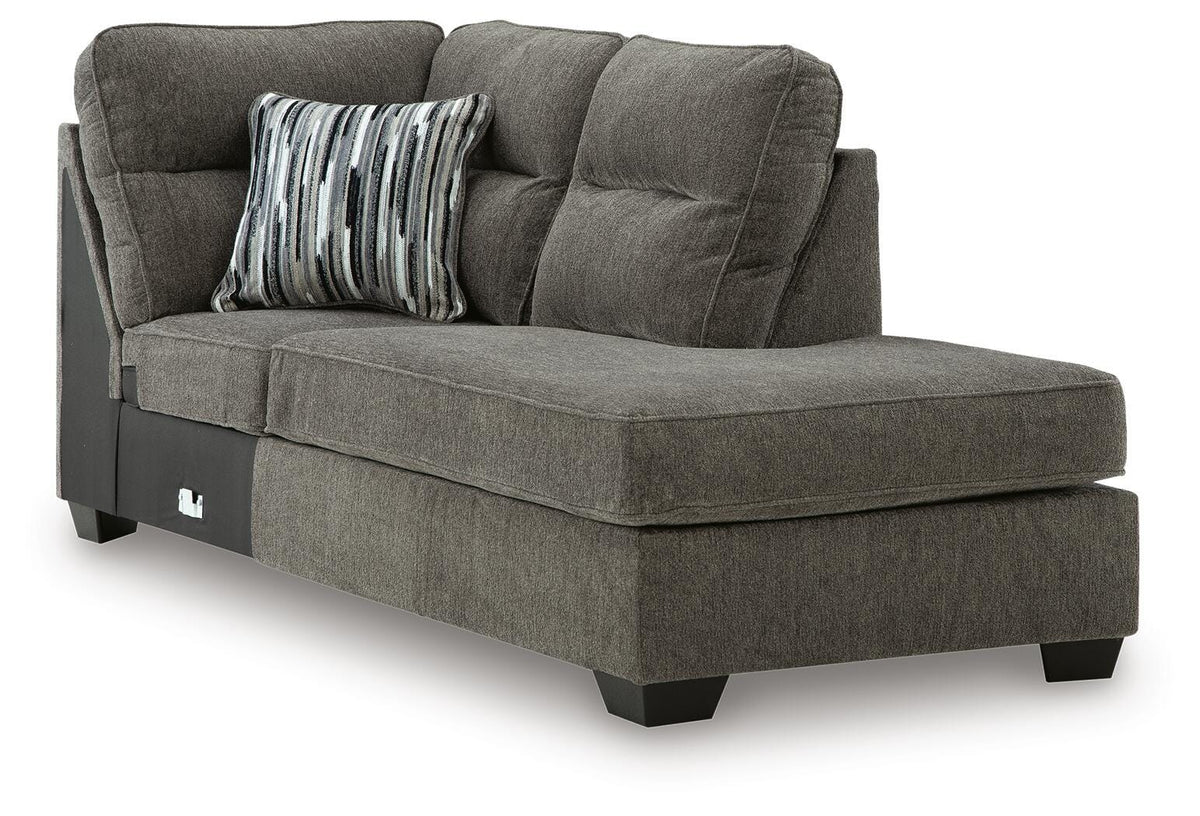 Olten RAF Corner Chaise Chenille