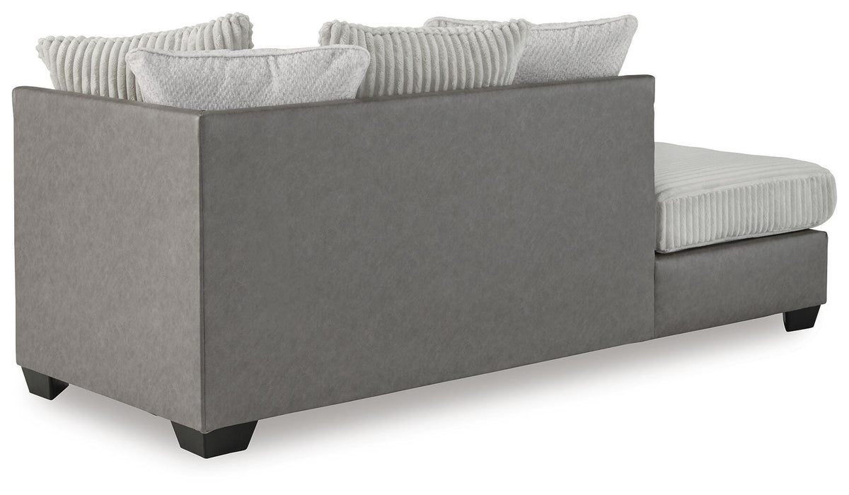 Clairette Court LAF Corner Chaise Chenille