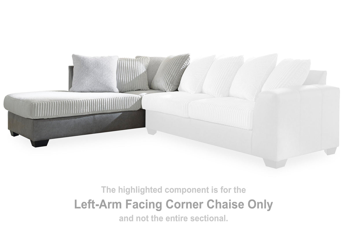 Clairette Court LAF Corner Chaise Chenille