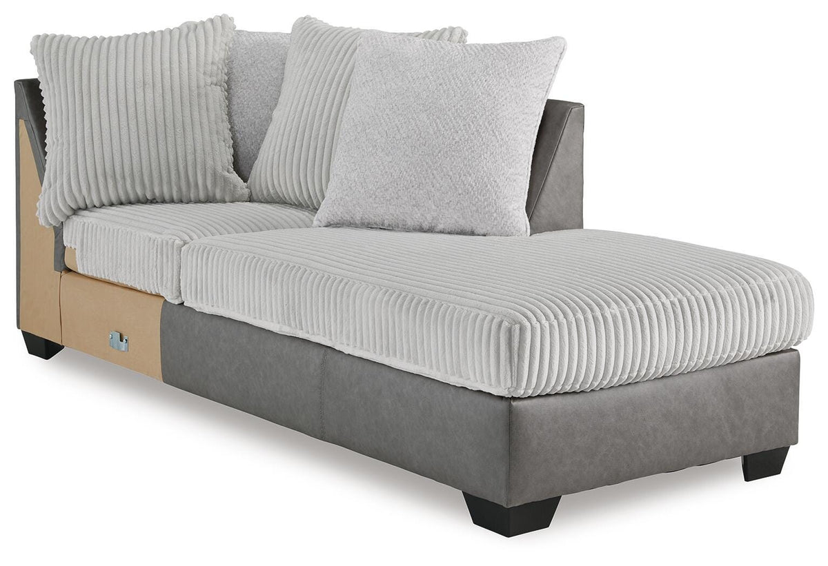 Clairette Court RAF Corner Chaise Chenille