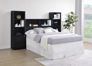 Westpark 3-piece Bedroom Set Bookcase Headboard - Full, Black