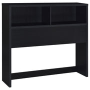 Westpark 49-inch Bookcase Headboard - Full, Black