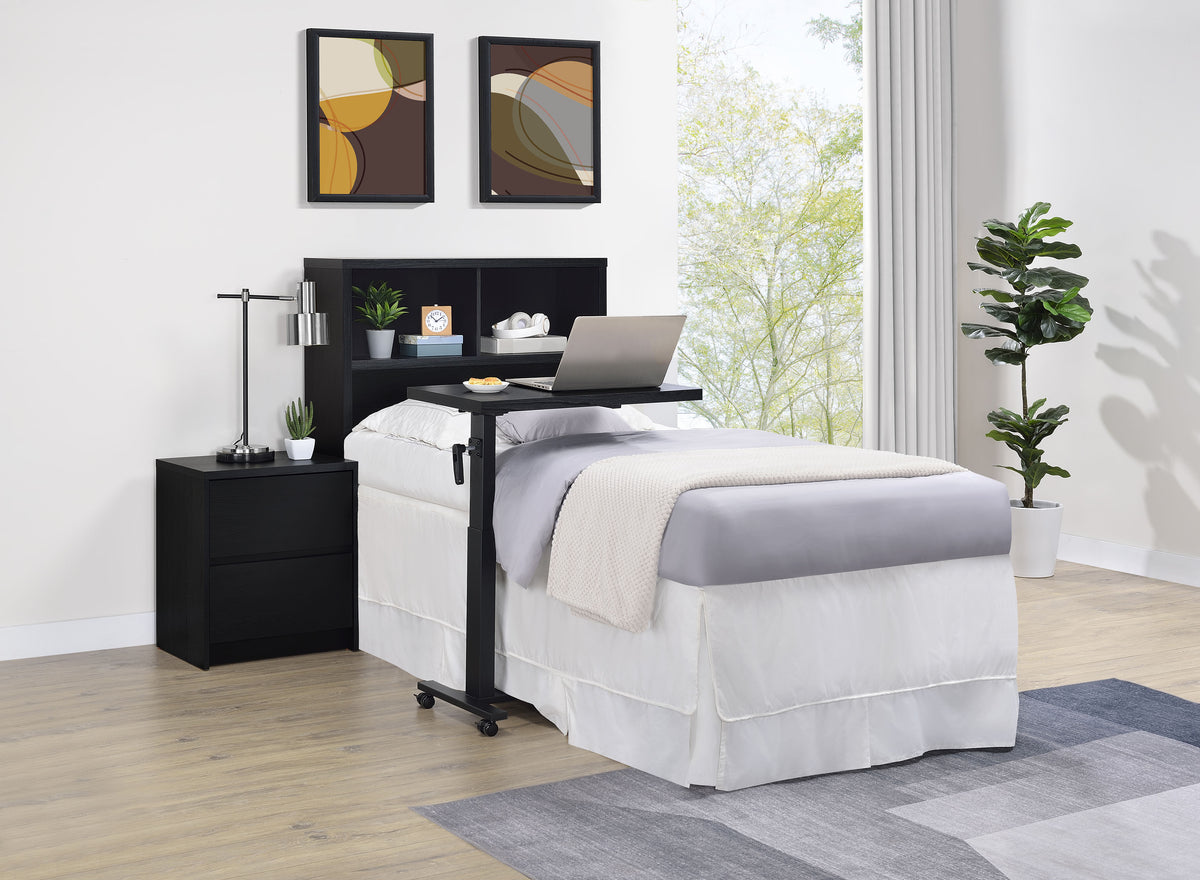 Westpark 49-inch Bookcase Headboard - Twin, Black