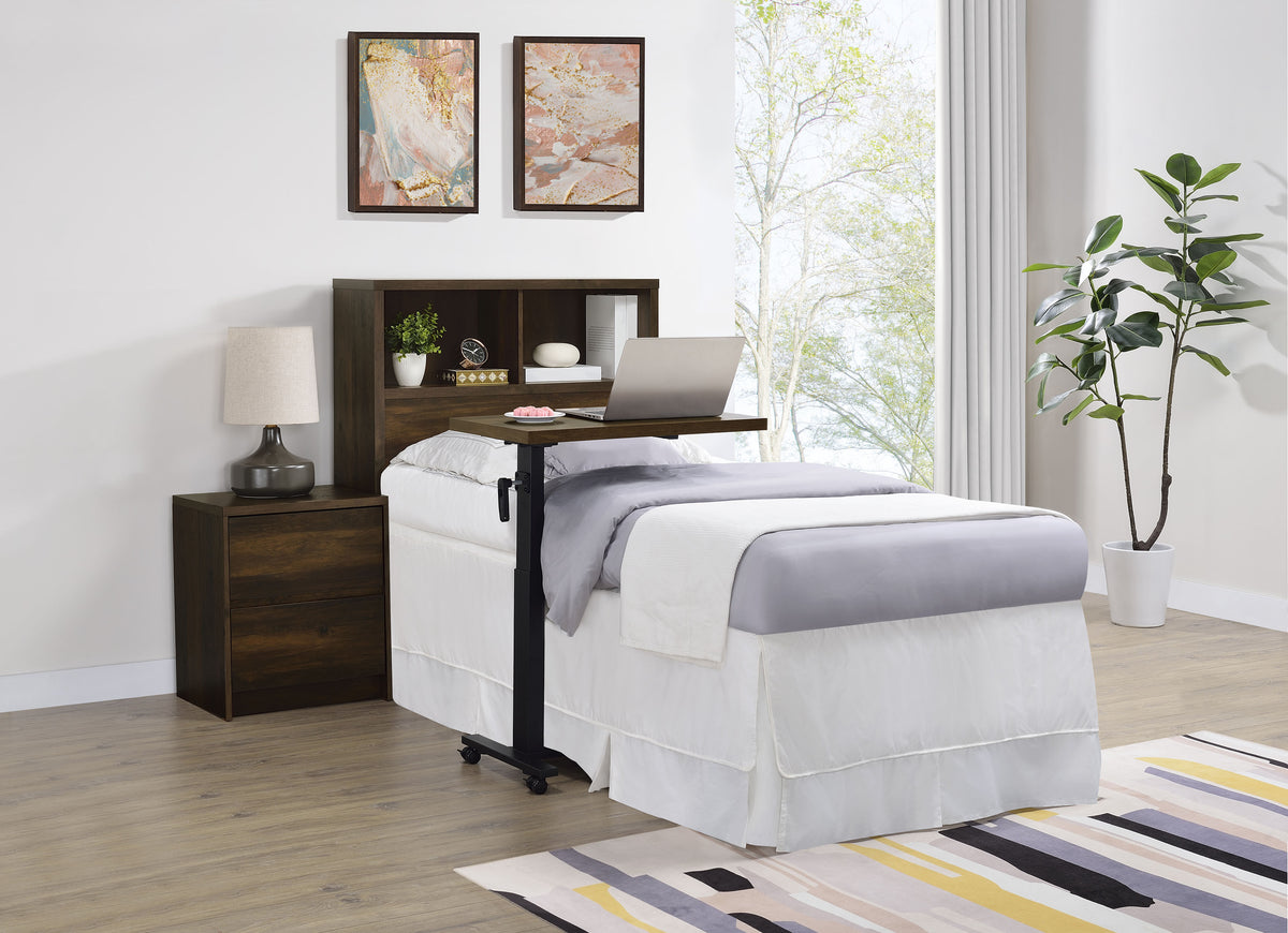 Westpark 49-inch Bookcase Headboard - Twin, Dark Pine
