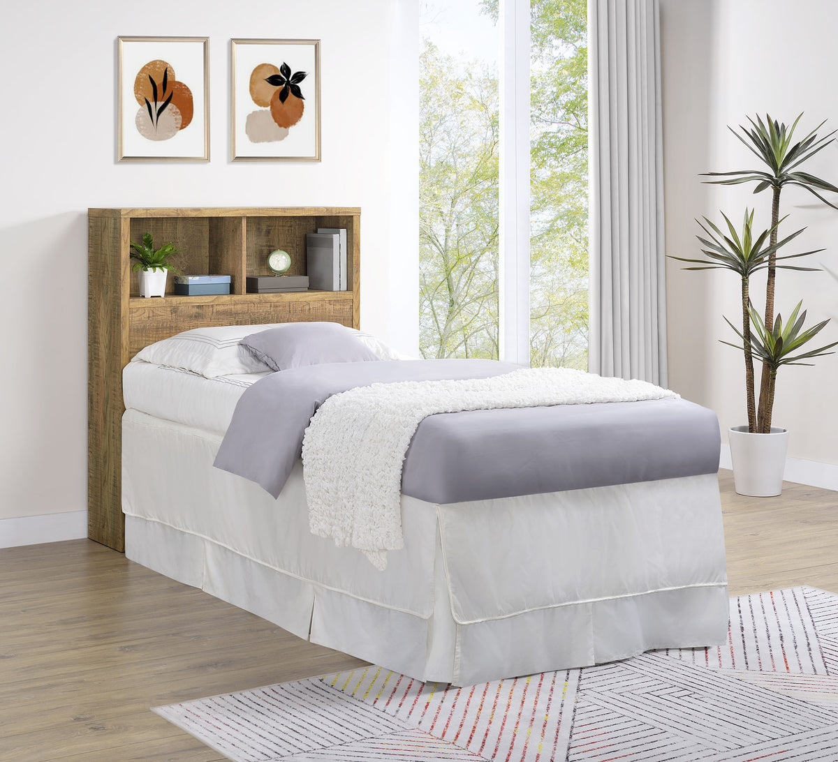 Westpark 49-inch Bookcase Headboard - Twin, Mango