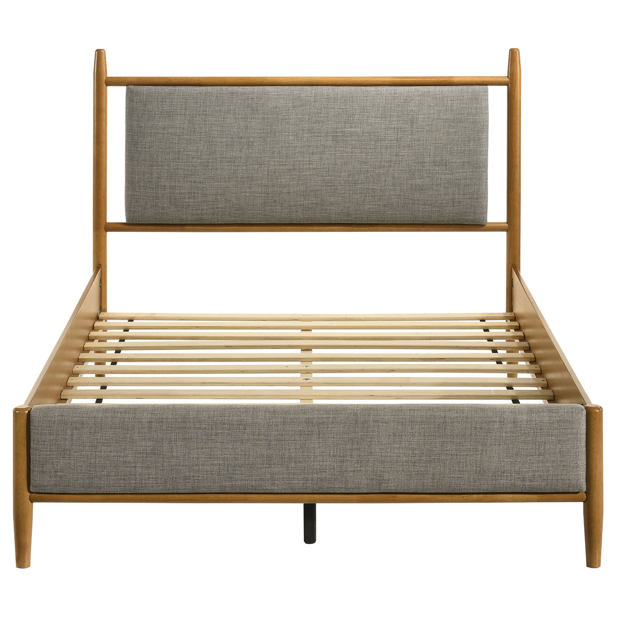 Mason 46-inch Panel Platform Bed Light Brown - Full