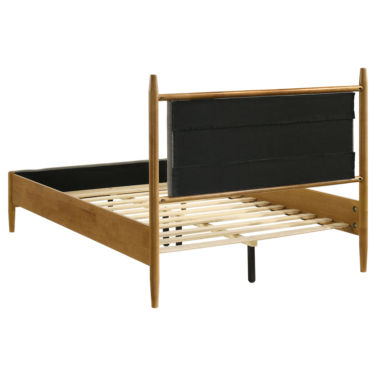 Mason 46-inch Panel Platform Bed Light Brown - Full