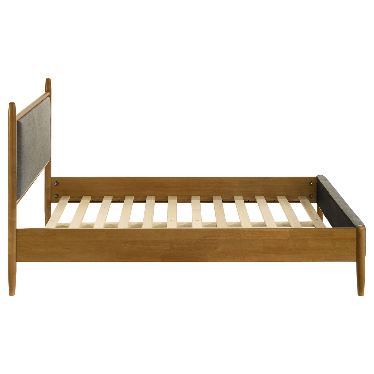 Mason 46-inch Panel Platform Bed Light Brown - Full