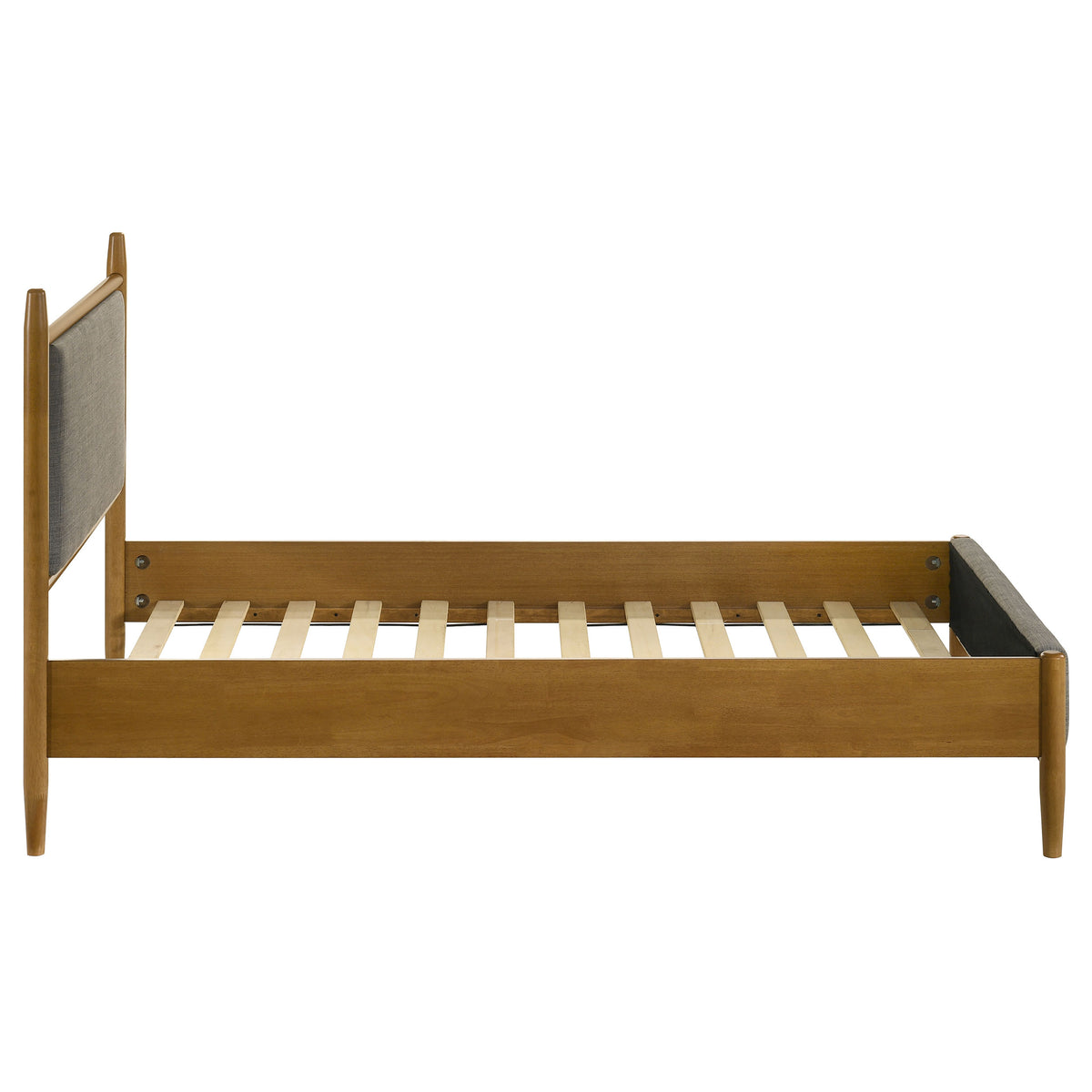 Mason 46-inch Panel Platform Bed Light Brown - Twin