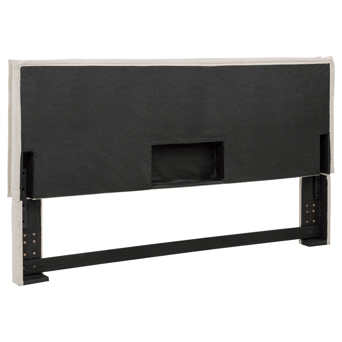 Izzy Upholstered Panel Headboard Sand - King