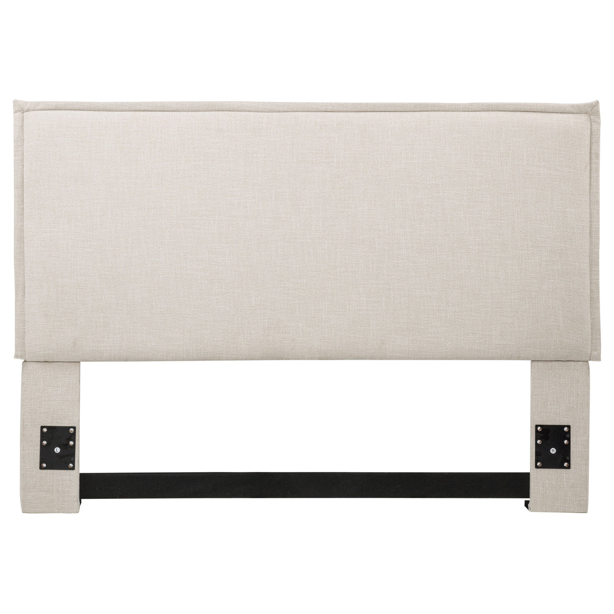 Izzy Upholstered Panel Headboard Sand - Queen or Full