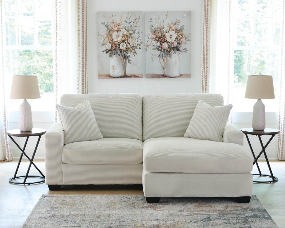Greenbriar Sofa Chaise and Loveseat
