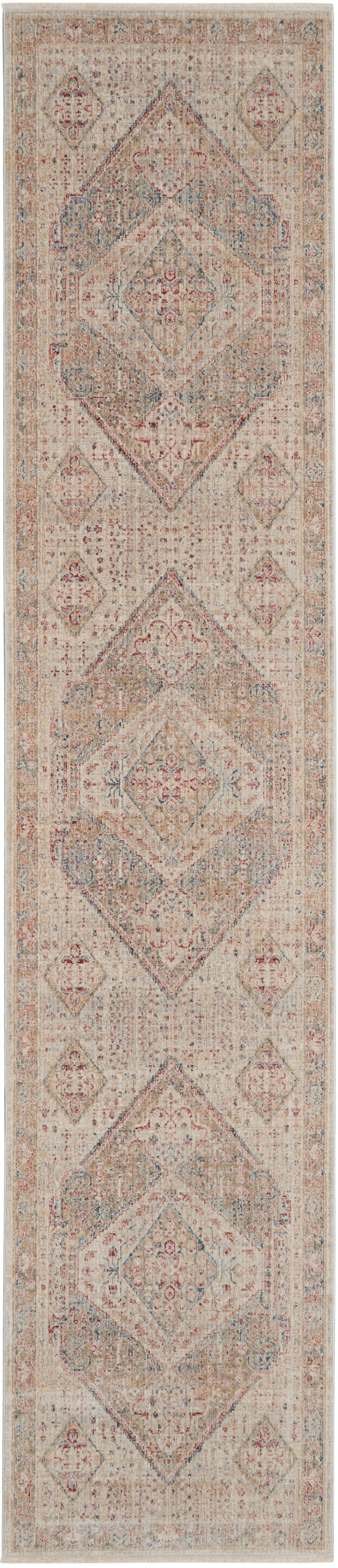 Homestead HMS03 Beige Grey Rug - Runner