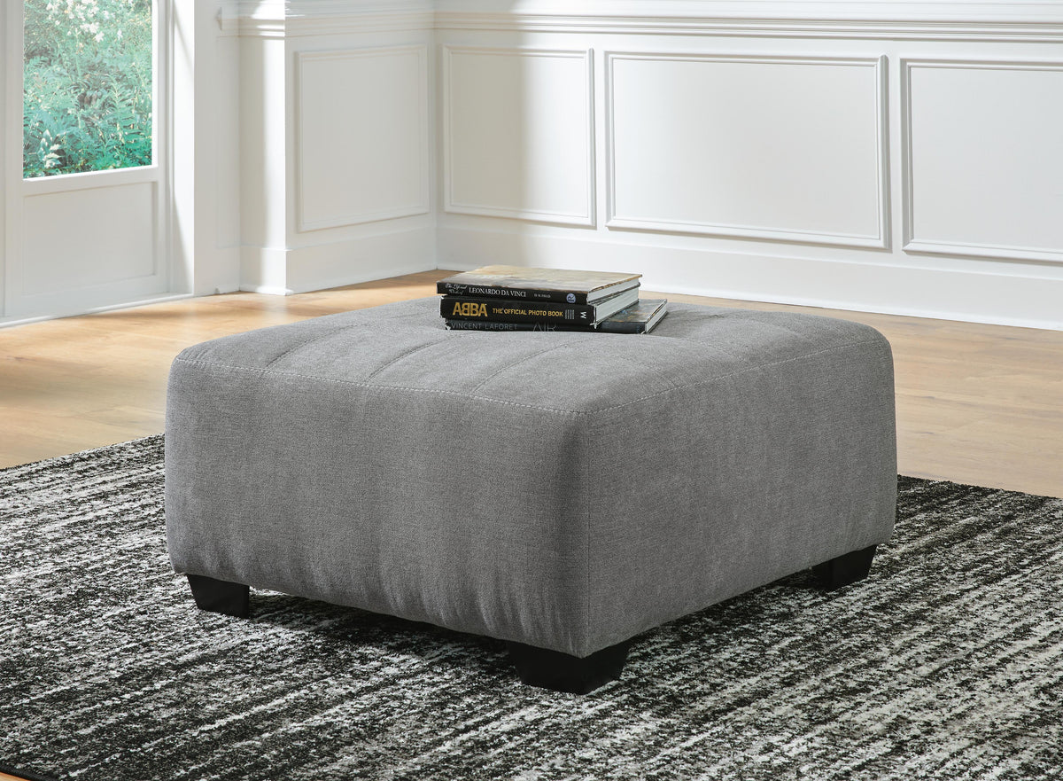 Birkdale Court Oversized Accent Ottoman Chenille