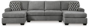 Birkdale Court 3-Piece Sectional Chenille