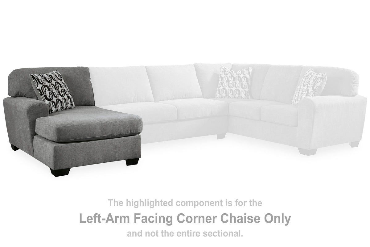 Birkdale Court LAF Corner Chaise Chenille