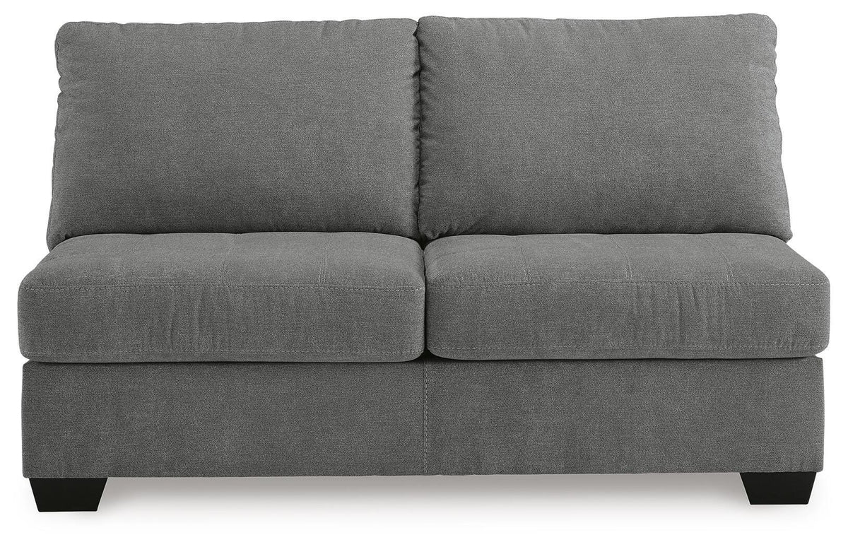 Birkdale Court Armless Loveseat Chenille