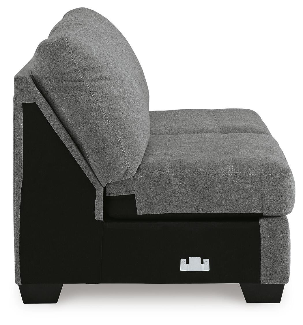 Birkdale Court Armless Loveseat Chenille