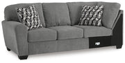 Birkdale Court LAF Sofa w/Corner Wedge Chenille