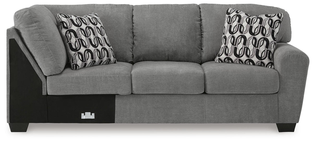 Birkdale Court RAF Sofa w/Corner Wedge Chenille