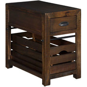 Homestead Brown Chair Side Table