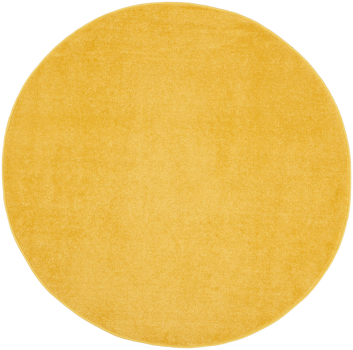 Nourison Essentials NRE01 Yellow Rug - Round