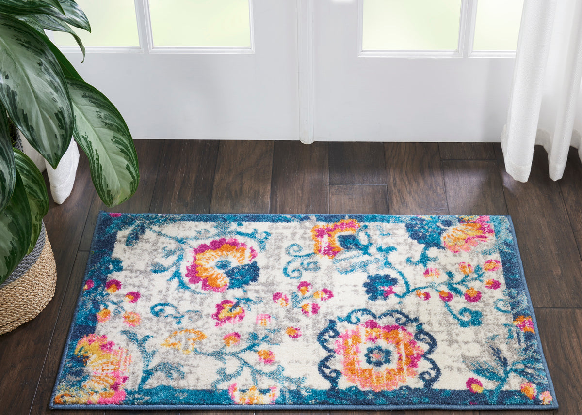 Passion PSN19 Ivory Rug - room scene
