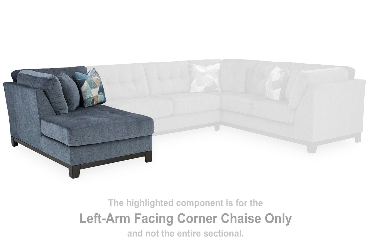 Maxon Place LAF Corner Chaise Chenille
