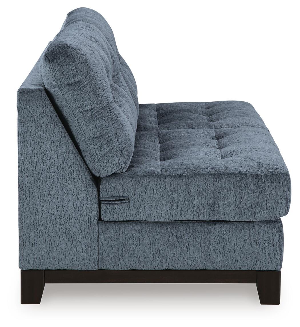 Maxon Place Armless Loveseat Chenille