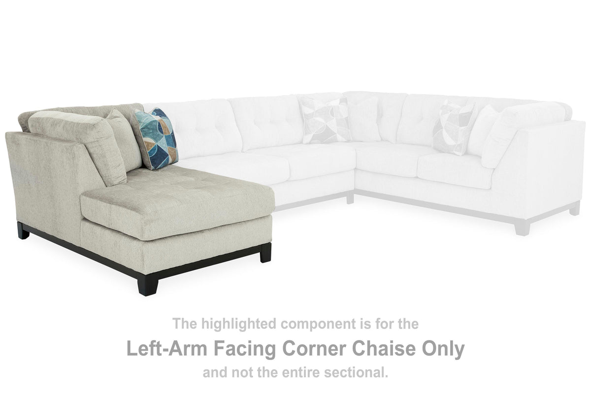 Maxon Place LAF Corner Chaise Chenille