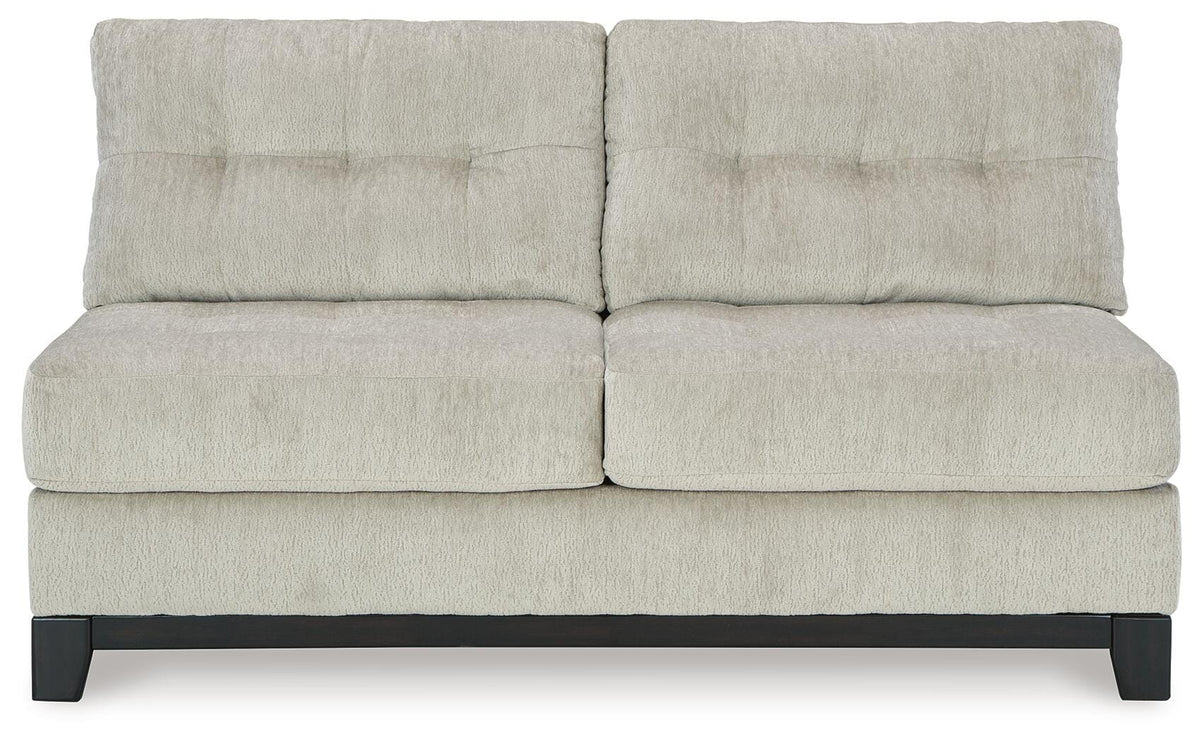 Maxon Place Armless Loveseat Chenille