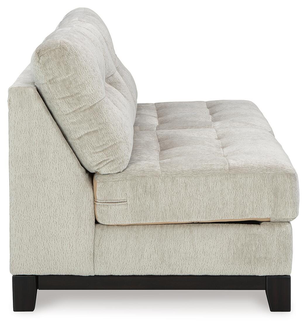 Maxon Place Armless Loveseat Chenille