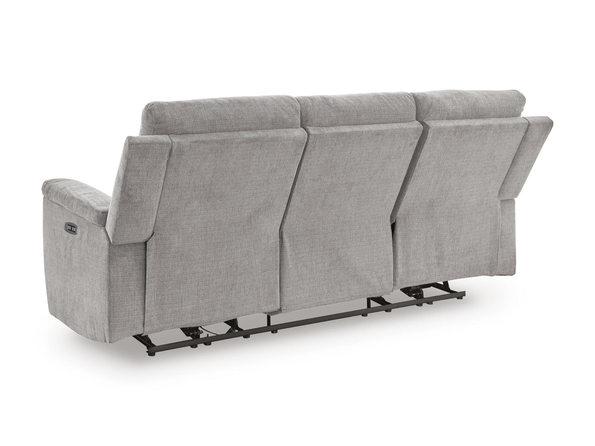 Barnsana Reclining Power Sofa Chenille